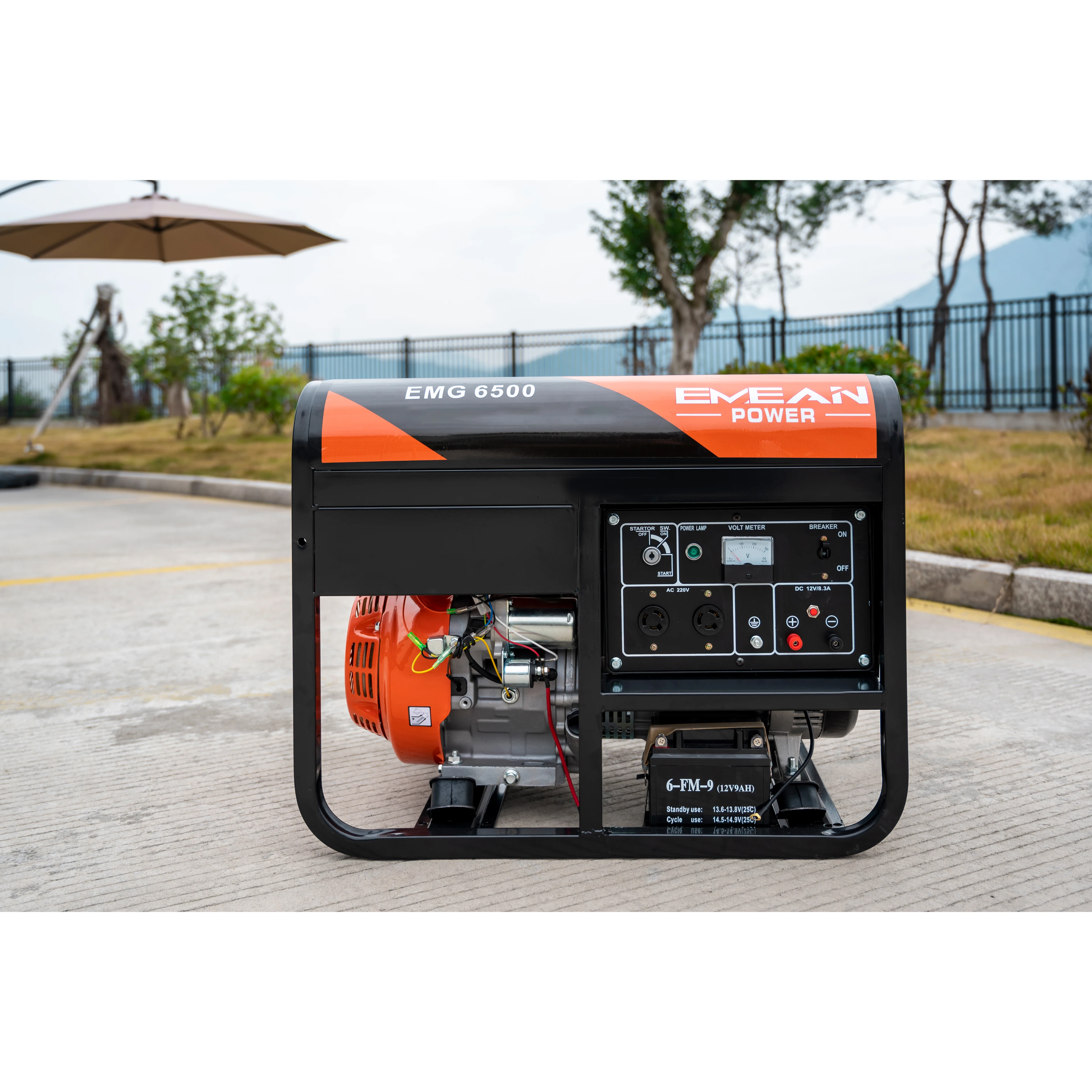 Generador diésel de 5 kVA, Conjunto de Generador Super Silencioso de 5000 Vatios, Generador diésel de 5 kVA