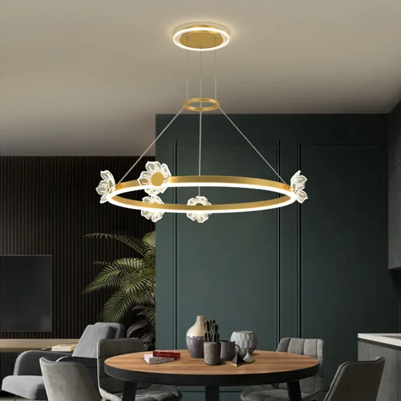 Nordic Schmetterling Decke Kronleuchter Kristall Moderne LED Wohnzimmer Esszimmer Pendent Lampe Wohnkultur Hängen Licht Glanz Leuchten