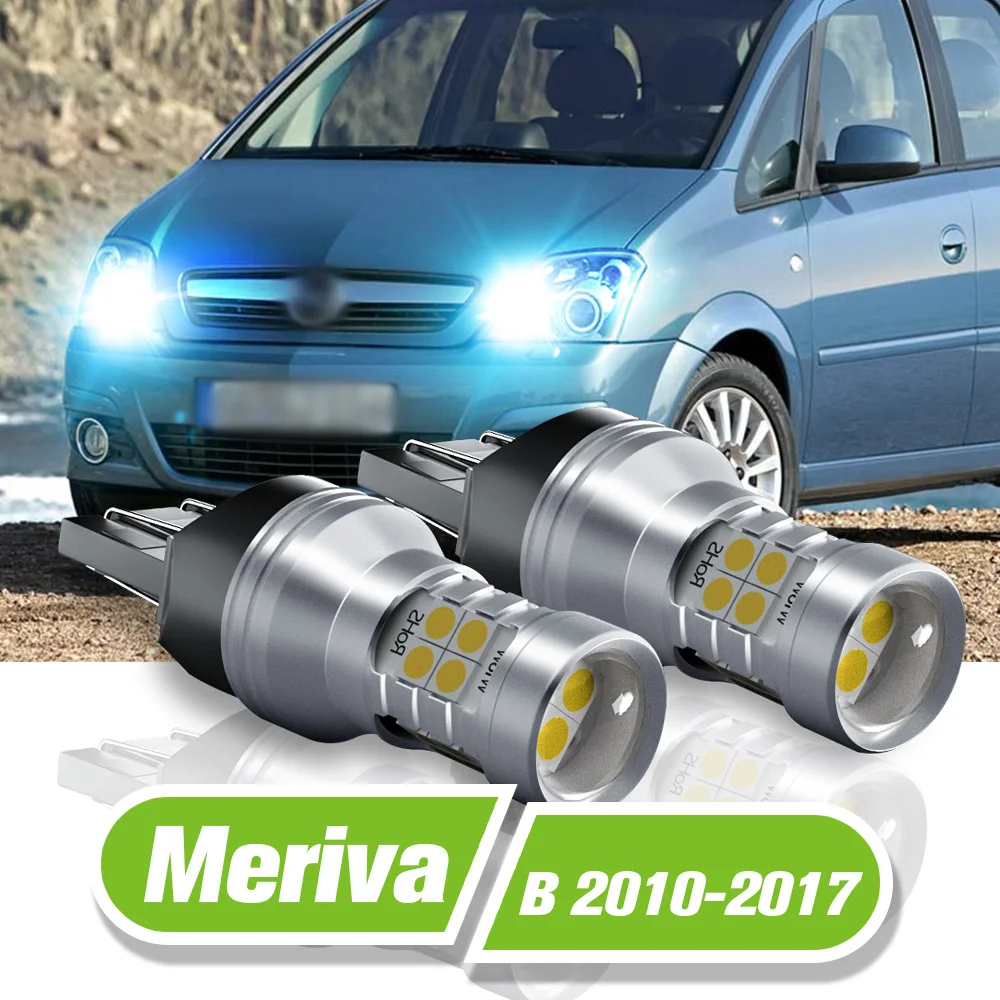 

For Opel Meriva B LED Daytime Running Light 2pcs DRL 2010 2011 2012 2013 2014 2015 2016 2017 Accessories