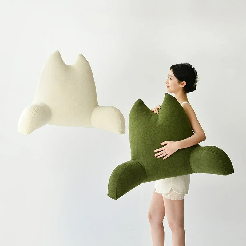 

Bedside Upholstery Pillows Large Backrests Pregnant Sofa Cushions Women's Bay Window Reading Books Neck Waist Pads