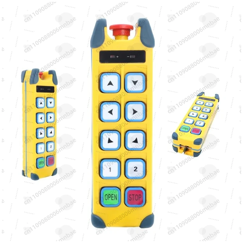 ECD-8S 433 MHz two-speed crane remote control wireless controller, IP68 waterproof, 225M range, for construction machinery