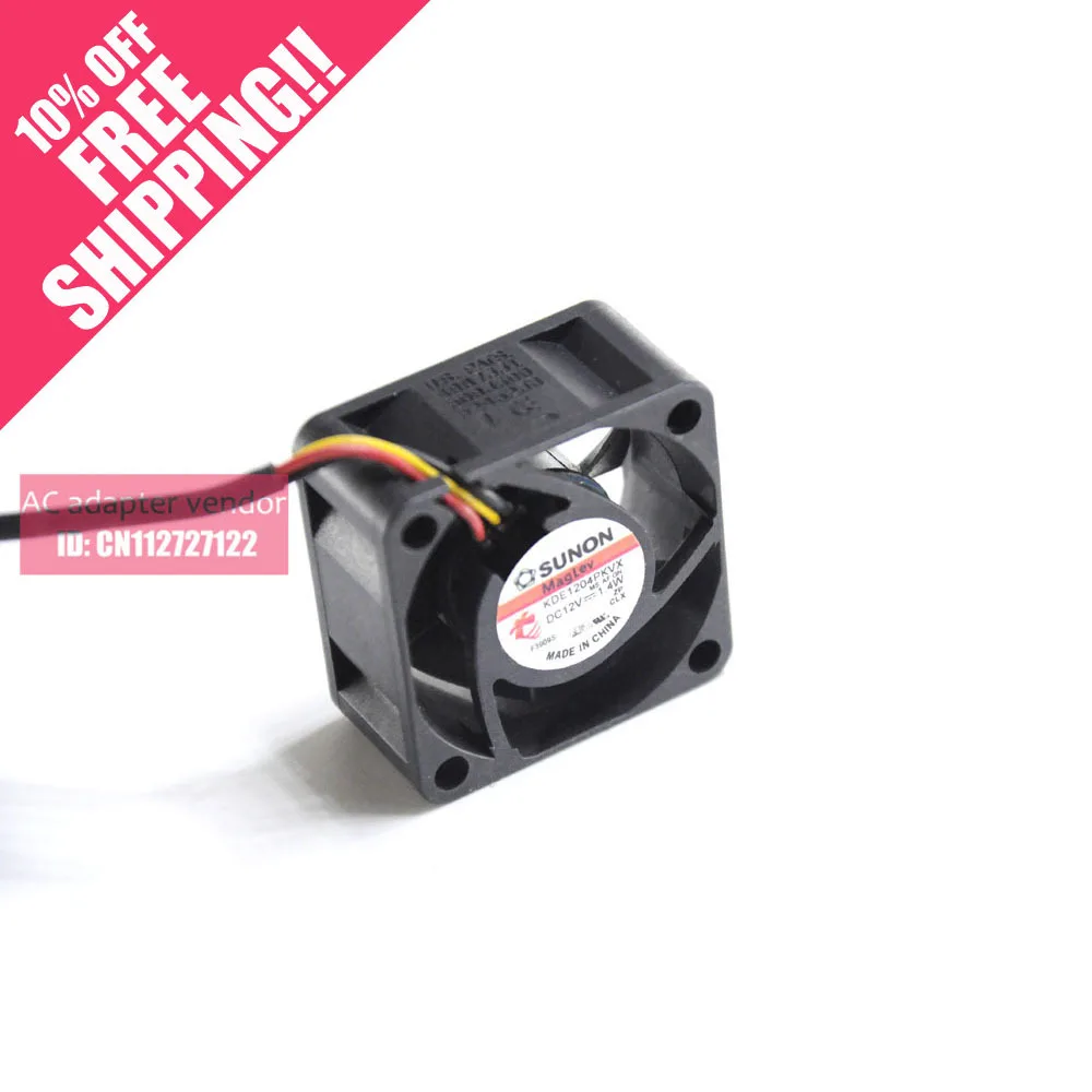 New  SUNON SUNON 4CM / cm silent fan 1.4W KDE1204PKVX Maglev 4020