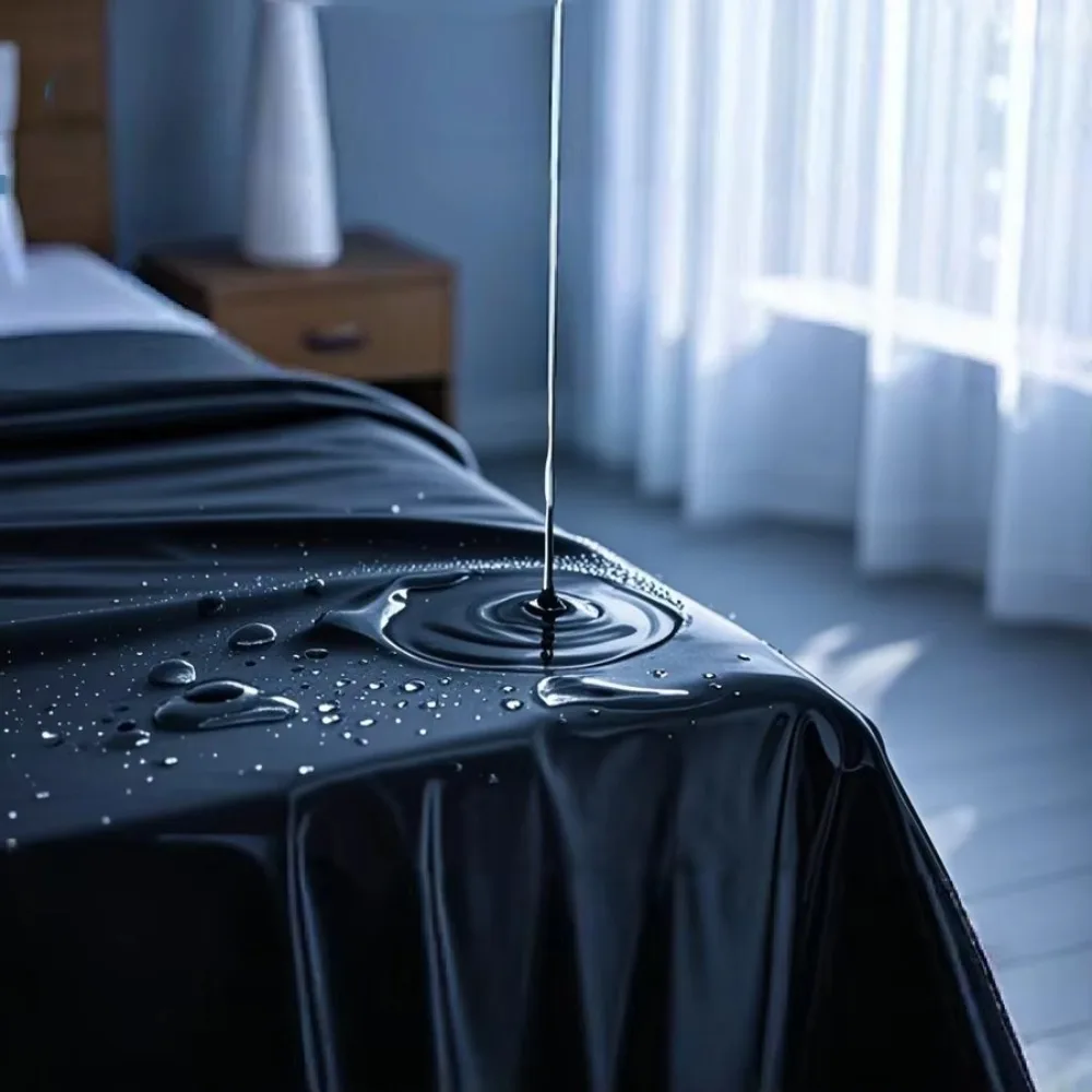 Waterproof Dirt Proof PVC Cloth Bed Cover No Washing Easy To Clean Flat Sheet Household Rental Mattress Protective Cover Pad