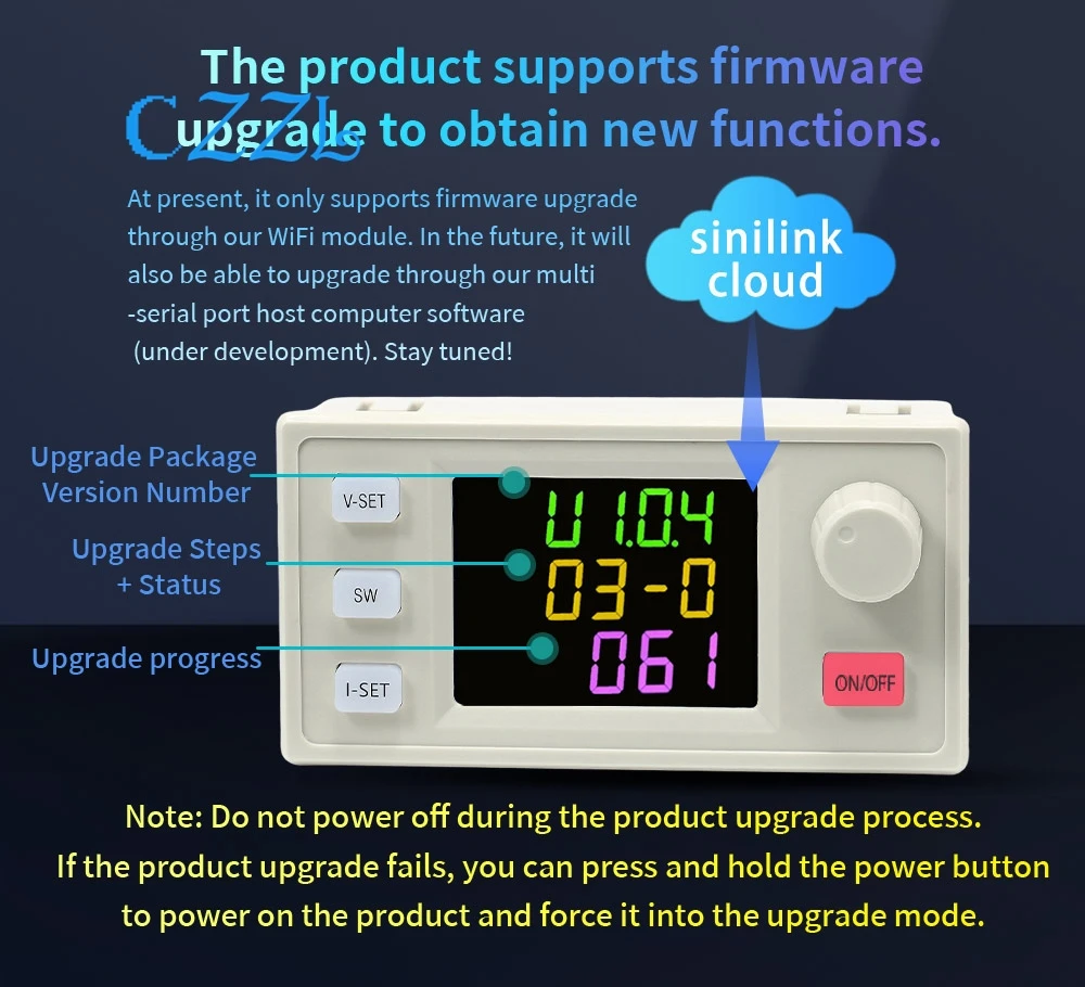 SK120X CNC DC Regulated Power Supply DC-DC Step Up/Down Bench 6-36V to 0-36V 120W USB Stabilized Voltage Boost Buck Converter