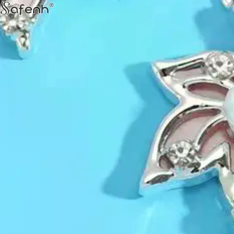 

10 шт./упак. Подвески из цинкового сплава, разные стили, с инкрустацией розовой смолой и стразами в виде звезд и лун, для самостоятельного изготовления ожерелий и браслетов