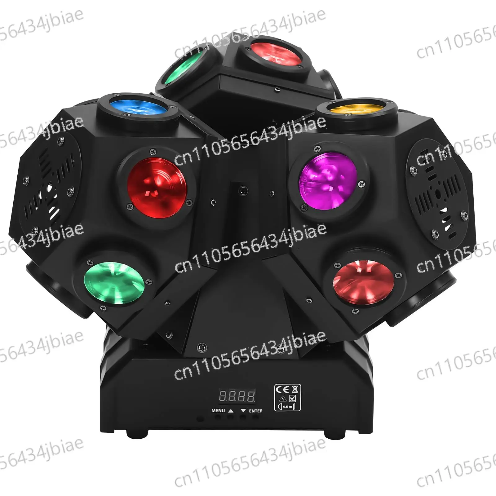 

180W Moving Head Disco Light 3-Head RGBW DMX512 DJ Party Lights Beam LED Rotating Moving Head Stage