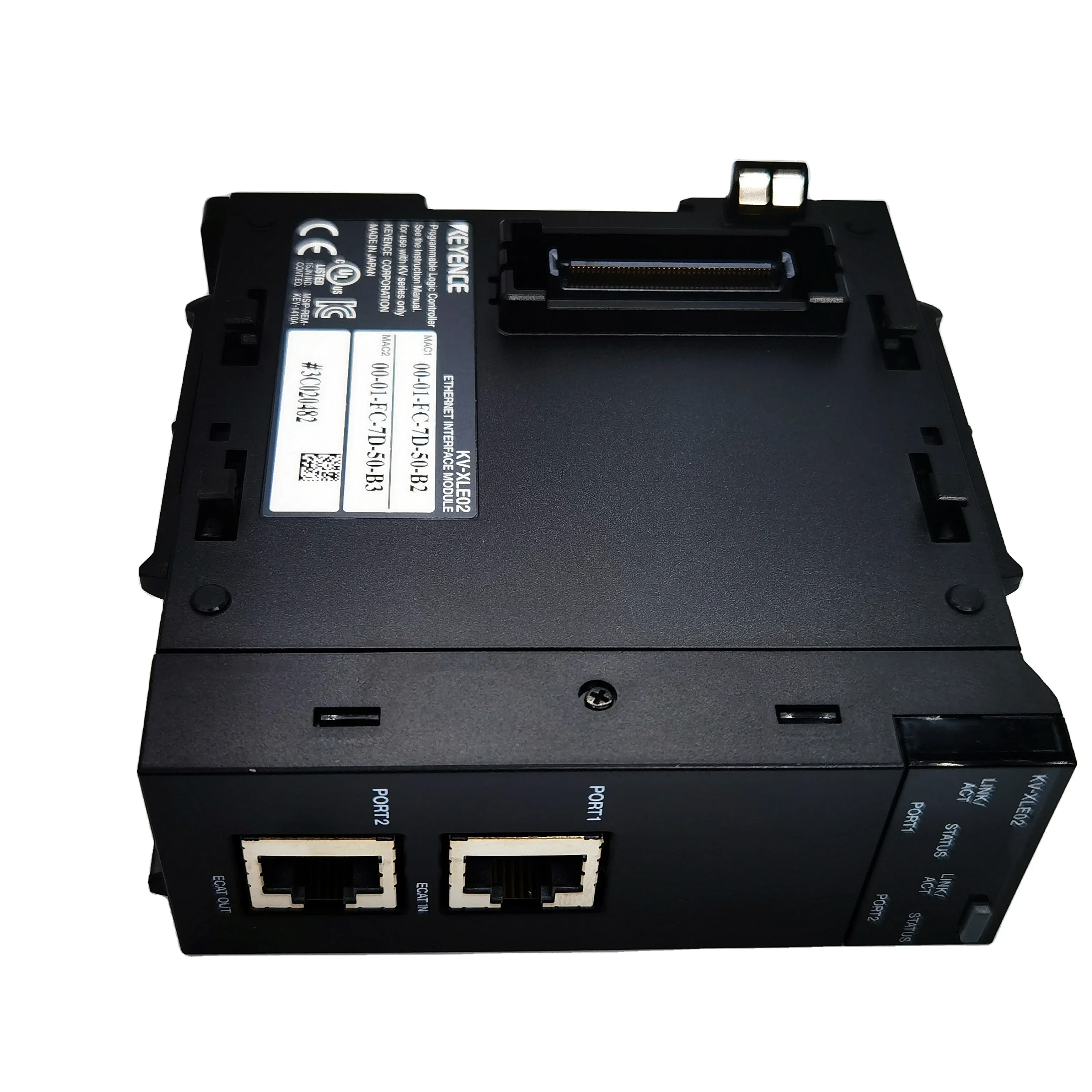 

KV-XLE02 Programmable Logic Controller EtherNet unit, 2 ports New original