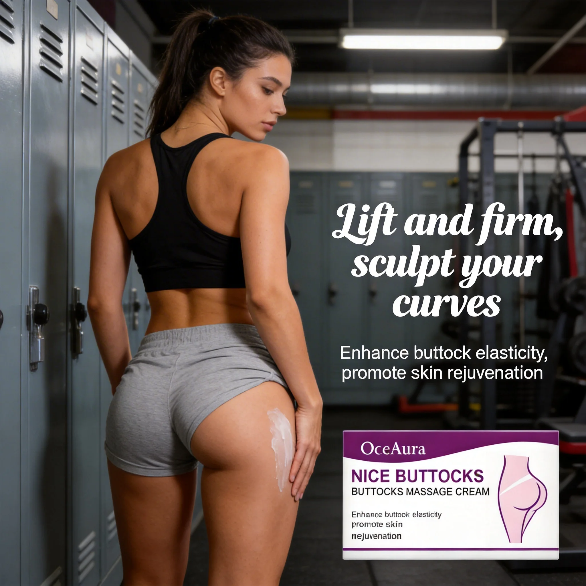 Buttock Cream Supplement Collagen Protein Enhance Hip Growth Big Ass Shaping Sexy Body Curve Butt Lift up Firming Essential Oil