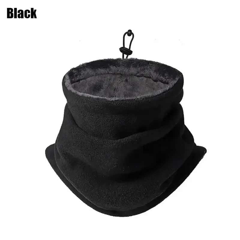 Máscara de Inverno para Motocicleta 1PC, Aquecedor de Pescoço em Fleece para Homens e Mulheres, Cachecol à Prova de Vento para Camping e Hiking, Balaclava, Máscara Facial para Ciclismo