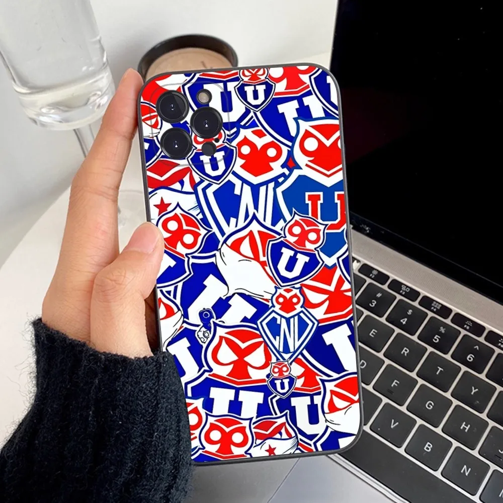 Chile U-University Logo Phone Case Silicone Soft For Iphone 16 15 14 13 12 11 Pro Mini XS MAX Plus X Cover - náhled 2