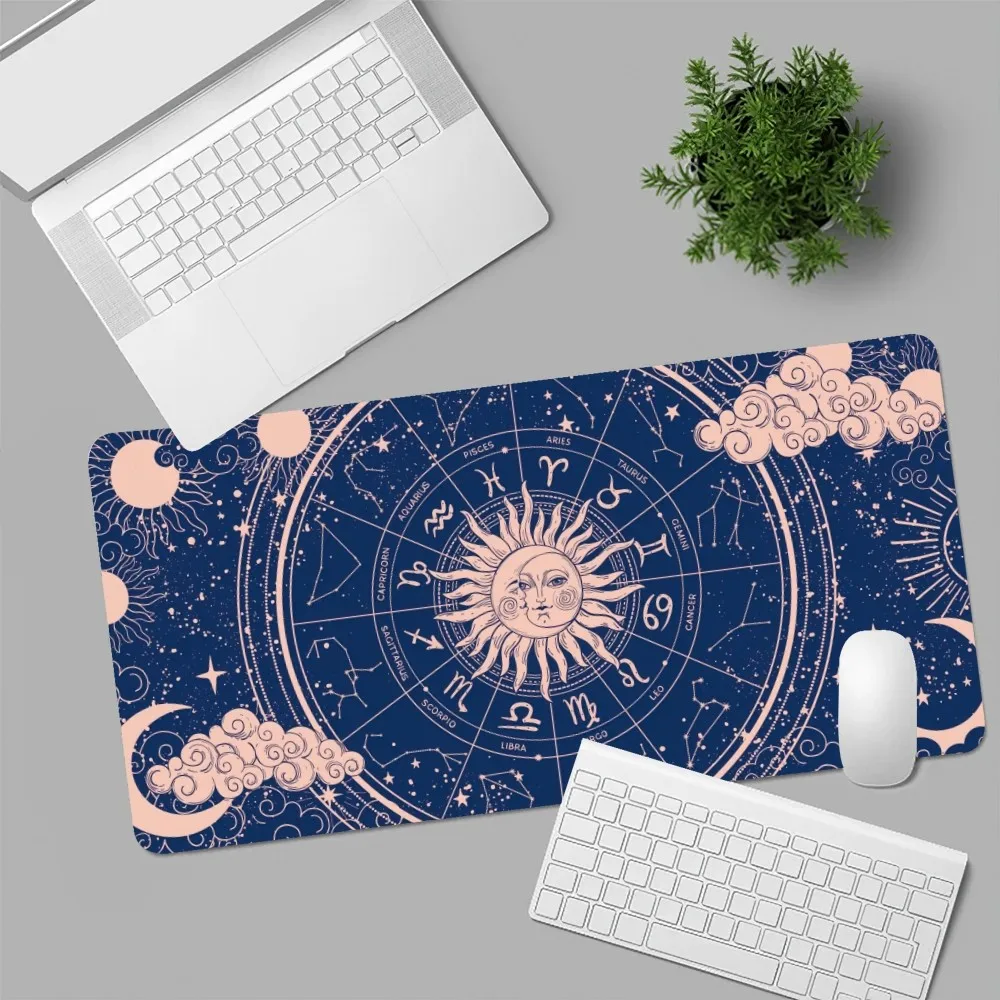 Art C-Celestial Hands Print Mousepad Computer Laptop Gamer Pad PC Gaming Accessories Desk Mats