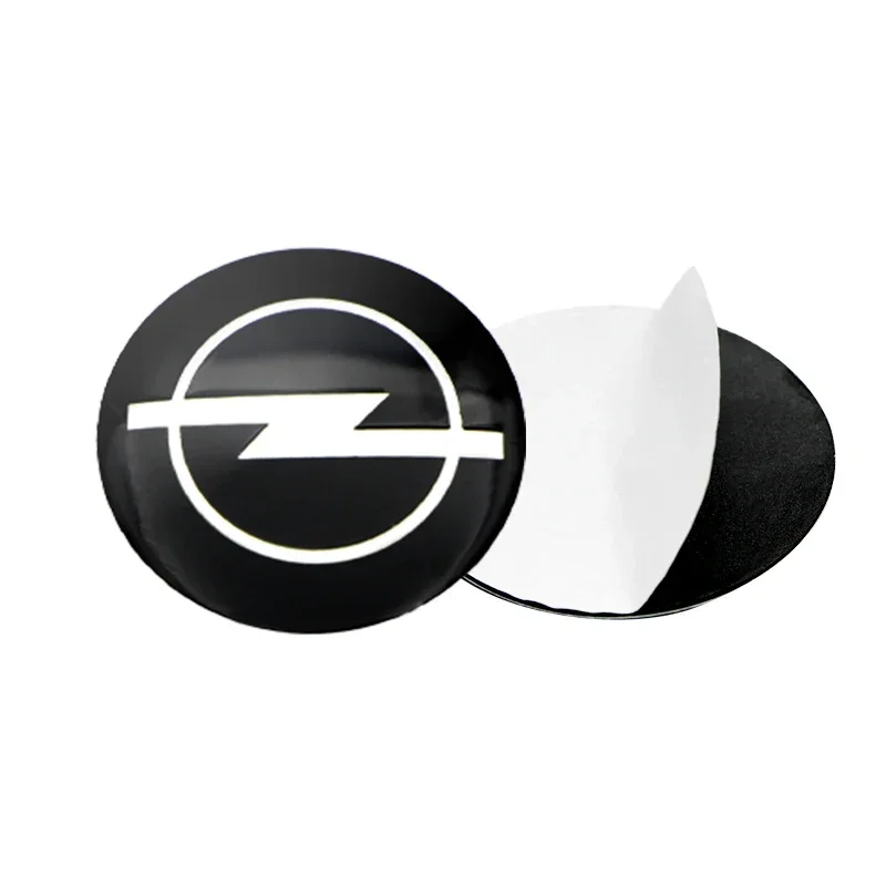 Cubierta de llanta de cubo de rueda de coche, 4 piezas, 56mm, pegatinas de emblema para Renault, Porsche, Toyota, Nissan, Buick, Volvo, Ford, Mazda, Audi mini