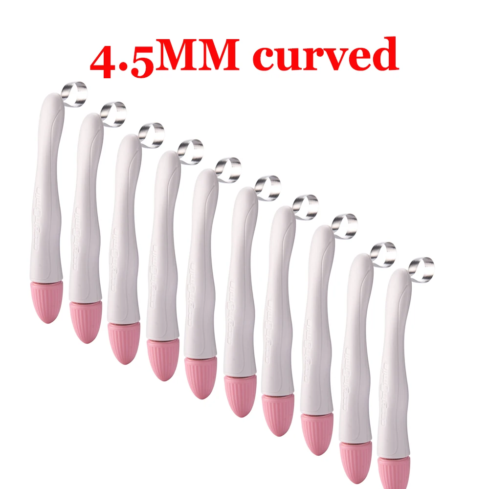 10/50pcs Dental Pro Matrix Bands Easyinsmile Preformed Adjustable Ring Matrices Molar Premolar 4.5/6MM Standard and Curved image 3