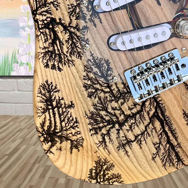 Holzmaserung E-Gitarre Fabrik bietet schnelle und kostenlose Lieferung, anpassbare und High-End-Qualität,