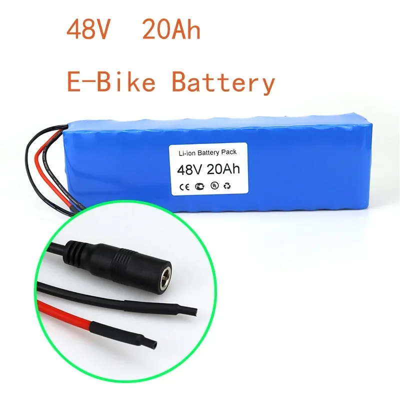 2024 New High Capacity 48V 20Ah 13S3P Lithium-ion Battery Pack For E-bike Electric Bicycle With BMS