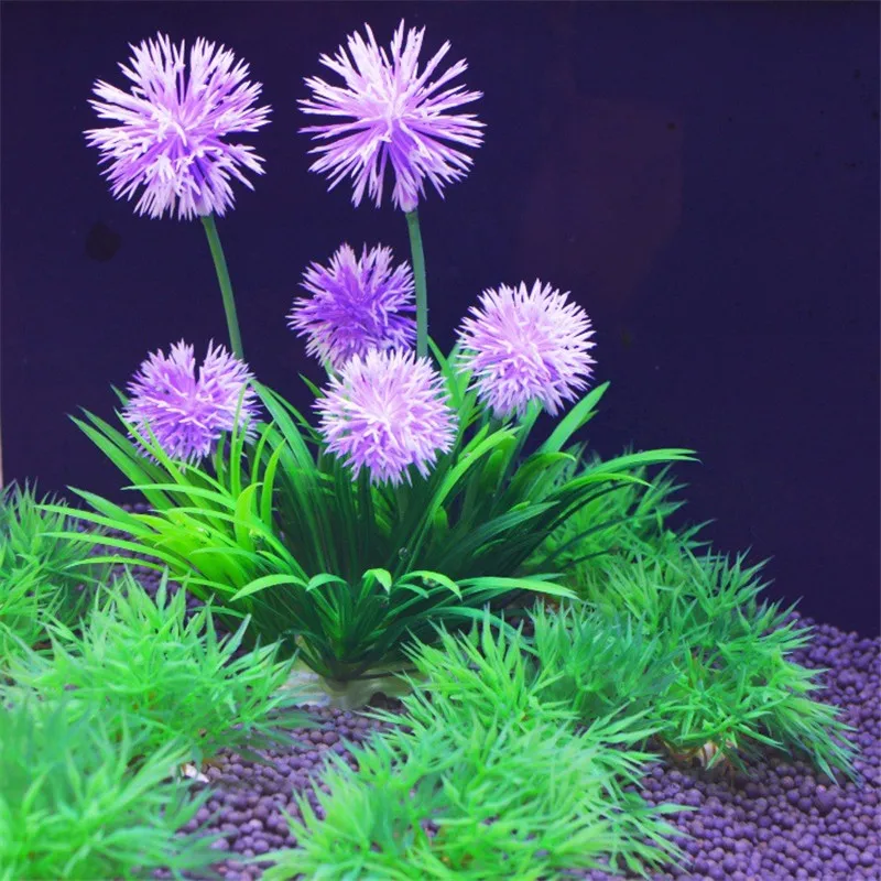 

Aquarium Plants Fish Tank Decoration Simulation Aquarium Ornaments Flower Ball for Aquariums Grass Landscaping Fish Tank Plants