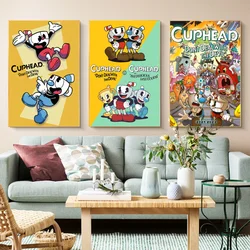 Cartoon Game C-Cuphead Poster Classic Vintage Posters HD Quality Wall Art Retro Posters for Home Room Wall Decor