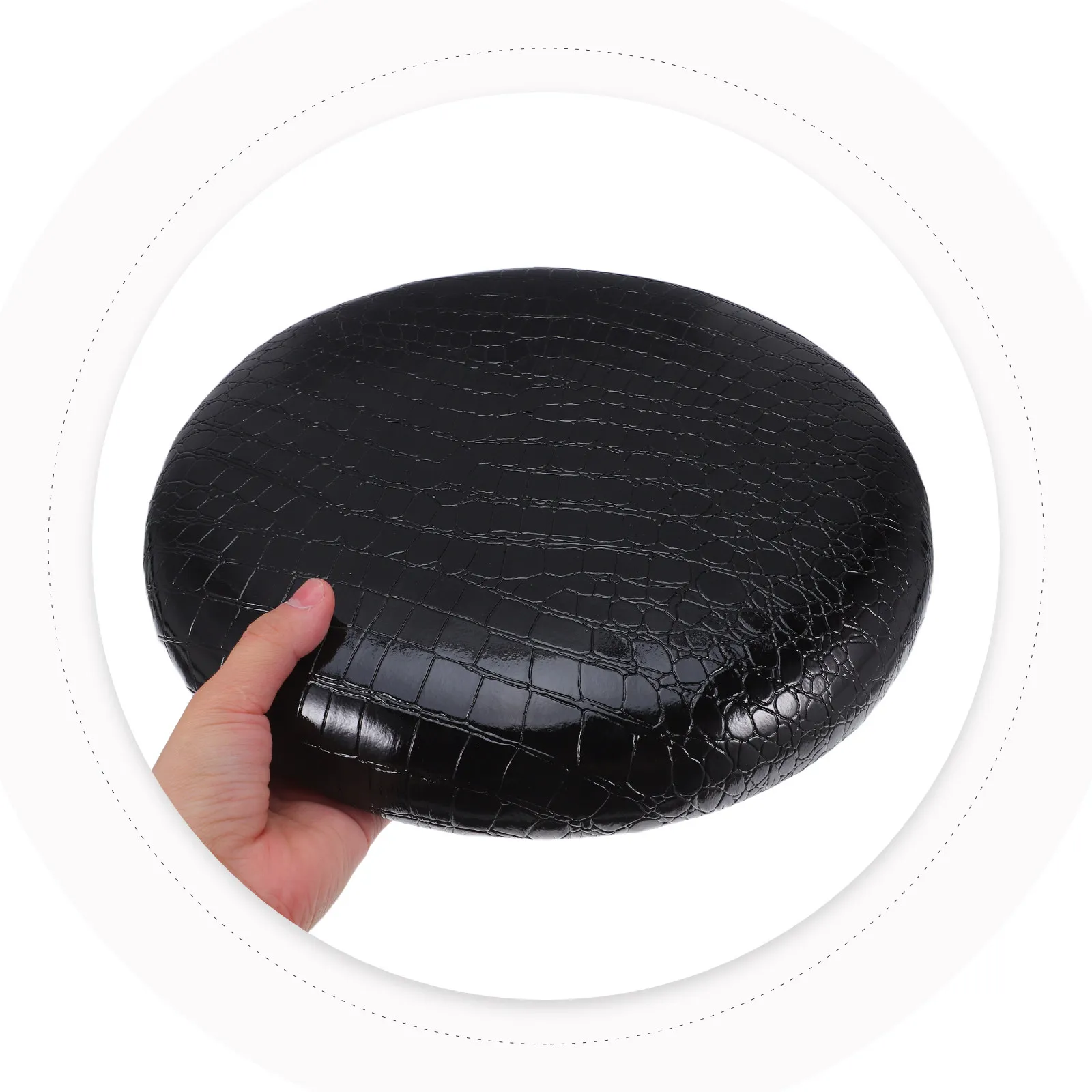 

Подушка для сиденья барного стула из ПУ, круглая, утолщенная, сменная, для кухни, дома, ресторана, офиса, металлических обеденных стульев