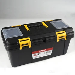 Multifunctional Plastic ABS Tool Storage Box Toolbox with Handle Portable Tool Organizes Screws, Hardware, and Accessorries