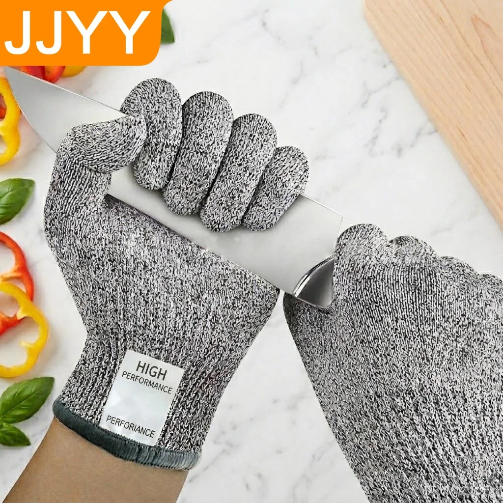 Cut Resistant Gloves Level 5 for Kitchen Meat Cutting Fishing Outdoor Work Breathable Anti Cut Safety Gloves Home Use