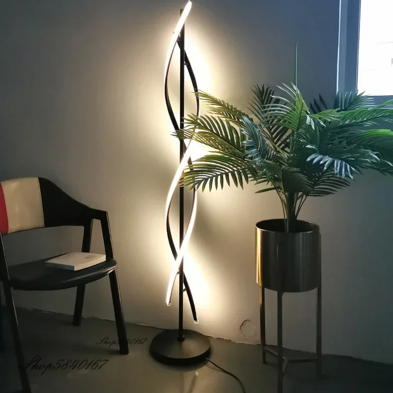 lampadas simples nordicas para decoracao de sala de estar led corner floor lamp luzes de controle remoto iluminacao do quarto 01