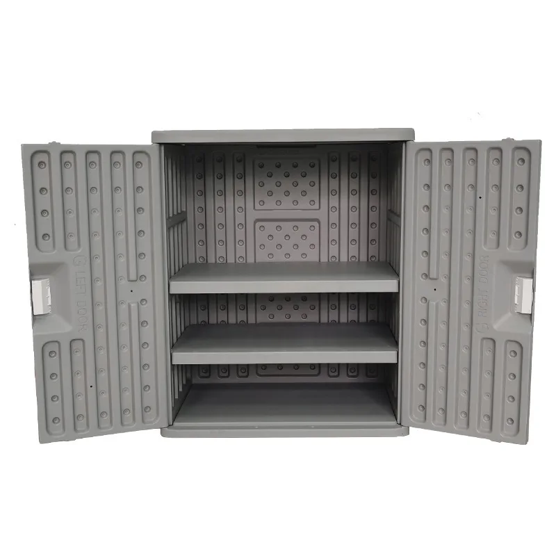 Sunscreen rain balcony craft storage cabinet, outdoor gardening utility cabinet