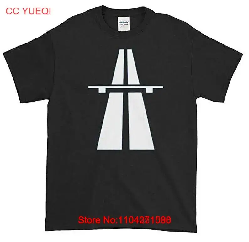 Autobahn T-shirt German Road Sign Kraftwerk