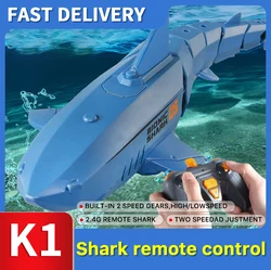 K1 New 2.4G Professional Remote Control Shark Wireless Electric Charging Children's Water Toys New Children's Toys