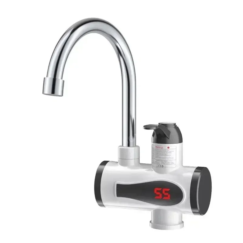 3000W Electric Tankless Instant Hot Water Faucet Heater Cold Heating Tap for Kitchen Sink