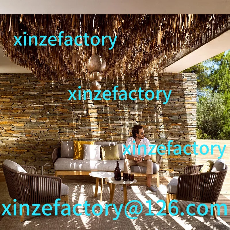 

Customizable high-end outdoor garden terrace sofa combination