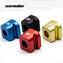 Simube Steering Wheel Wall mount & Profile Bracket For QR2, Aluminum Alloy Material, Cnc, And Anodizing Process.