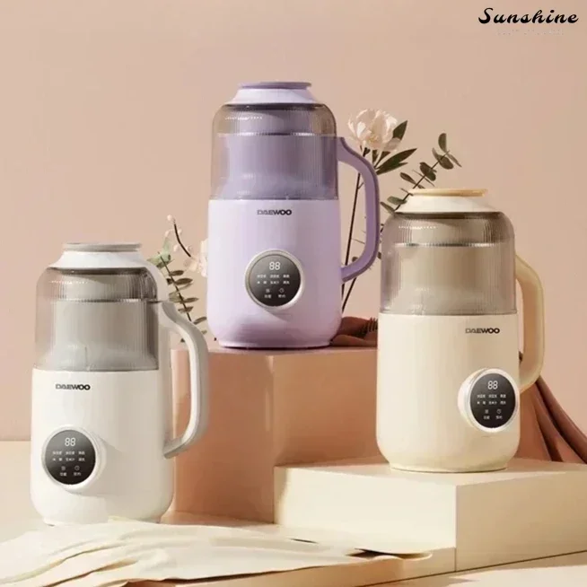 Daewoo Wall Breaker - Household small. Automatic. Soya bean milk maker. Silent cooking.