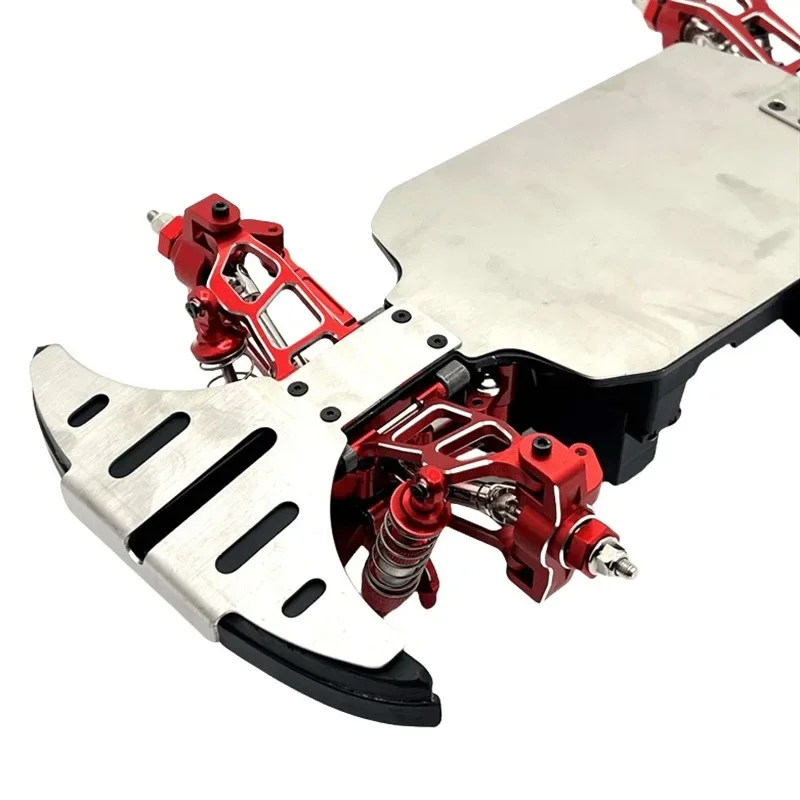 ل MJX 1/14 14211 RC اكسسوارات السيارات ترقية المعادن امتصاص الصدمات سوينغ الذراع الخلفي كأس قطع الغيار