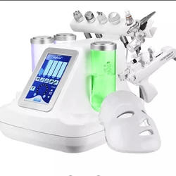 Professional 8 in 1 with Mesotherapy Gun Pro Hydrodermabrasion Salon used Equipment/Aqua Peeling  Beauty device