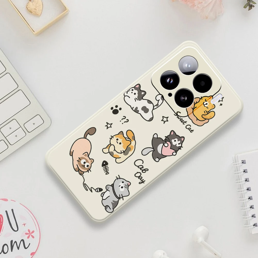 Künstlerische Stil Telefon Fall Für Xiaomi Mi 15 Ultra Mi 14T 13T 12T 11T Pro Silikon Abdeckung Für Xiaomi Mi 13T Pro Mi 11T Pro Fällen