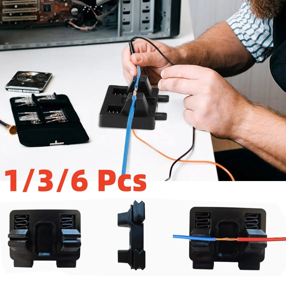 1/3/6PCS Wire Welding Fixture, Wire Holder for Soldering, Portable Solder Stand, Holding Power Welding Accessories
