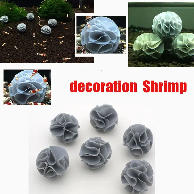 10pcs From The House Breeding To Avoid Watch The Shrimp The Decoration Shrimp Hiding Aquarium Natural Decoration