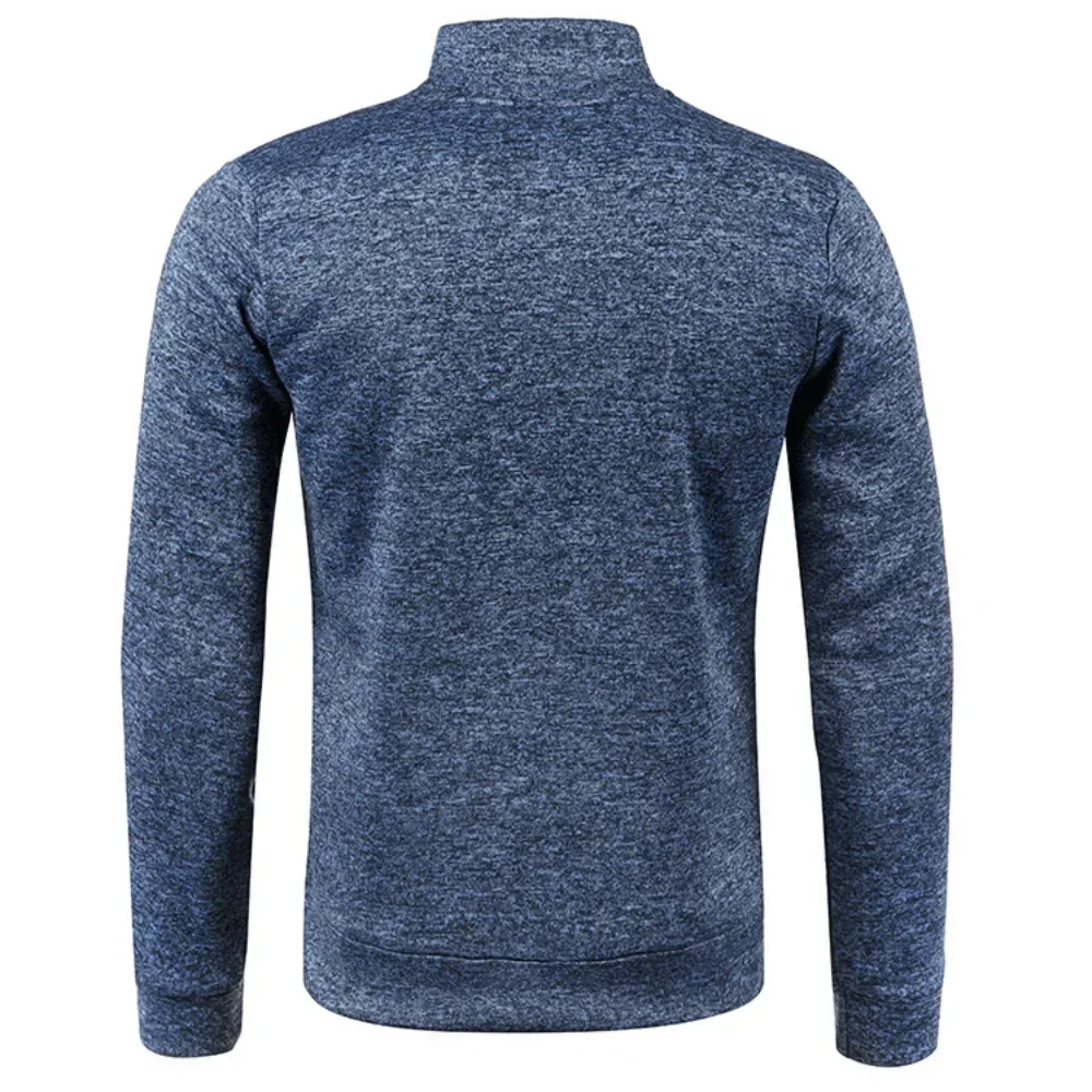 New Mens Hoodies Sweatshirts Zipper Cardigan Jacket Men Sports Autumn Long Sleeved Sweatshirt For Male