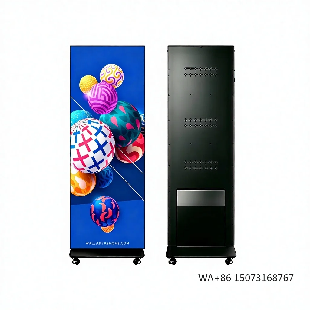 

Vertical Digital Foldable LED Screen HDR10 1000cd Brightness IP65 Waterproof 3840Hz Custom Resolution for Indoor/Outdoor