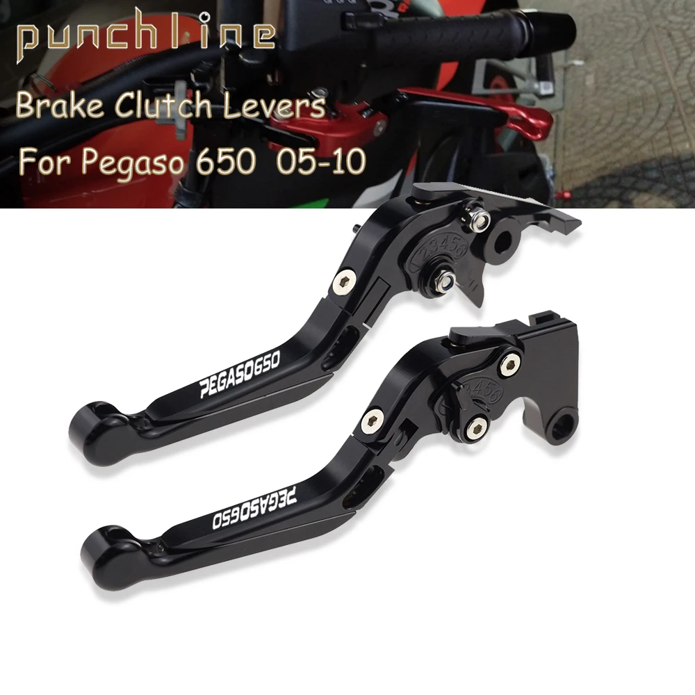 

Fit Pegaso 650 2005-2010 Adjustable Clutch Handles For Pegaso650 Folding Extendable Brake Levers