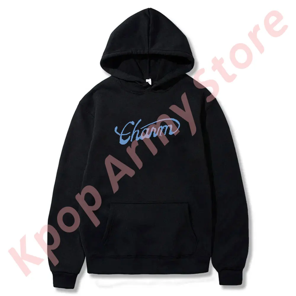 Clairo Charm Text Hoodies Album New Logo Merch Pullovers Winter Women Men Fashion Casual Long Sleeve Sweatshirts