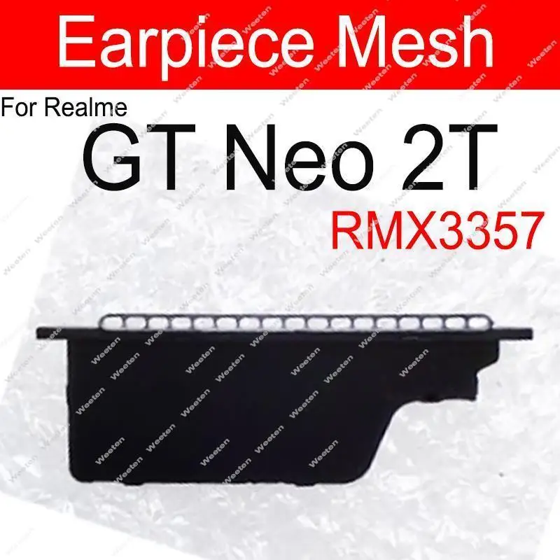 Anti-dust Earpiece Speaker Mesh For Realme GT 2 GT Neo 2 2T 3 Neo Flash GT Master 5G Ear Speaker Dust-proof Grill Parts