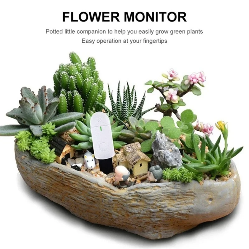 Sensore di umidità del suolo Monitor piante fiore igrometro del suolo rilevatore di piante portatile cura del giardino misuratore di umidità per piantare