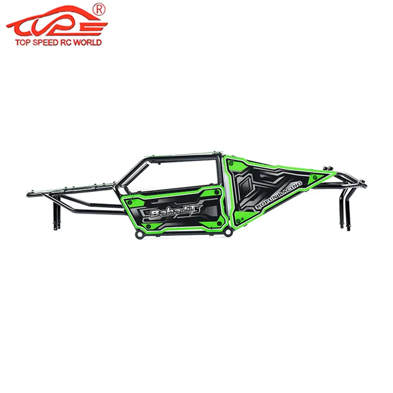 Metal Pig Cage Roll Cage and Frame Kit for 1/5 Hpi ROFUN ROVAN Kingmotor Mcd Redcat Rcmk Baja 5t 5sc Trcuk Rc Car Parts