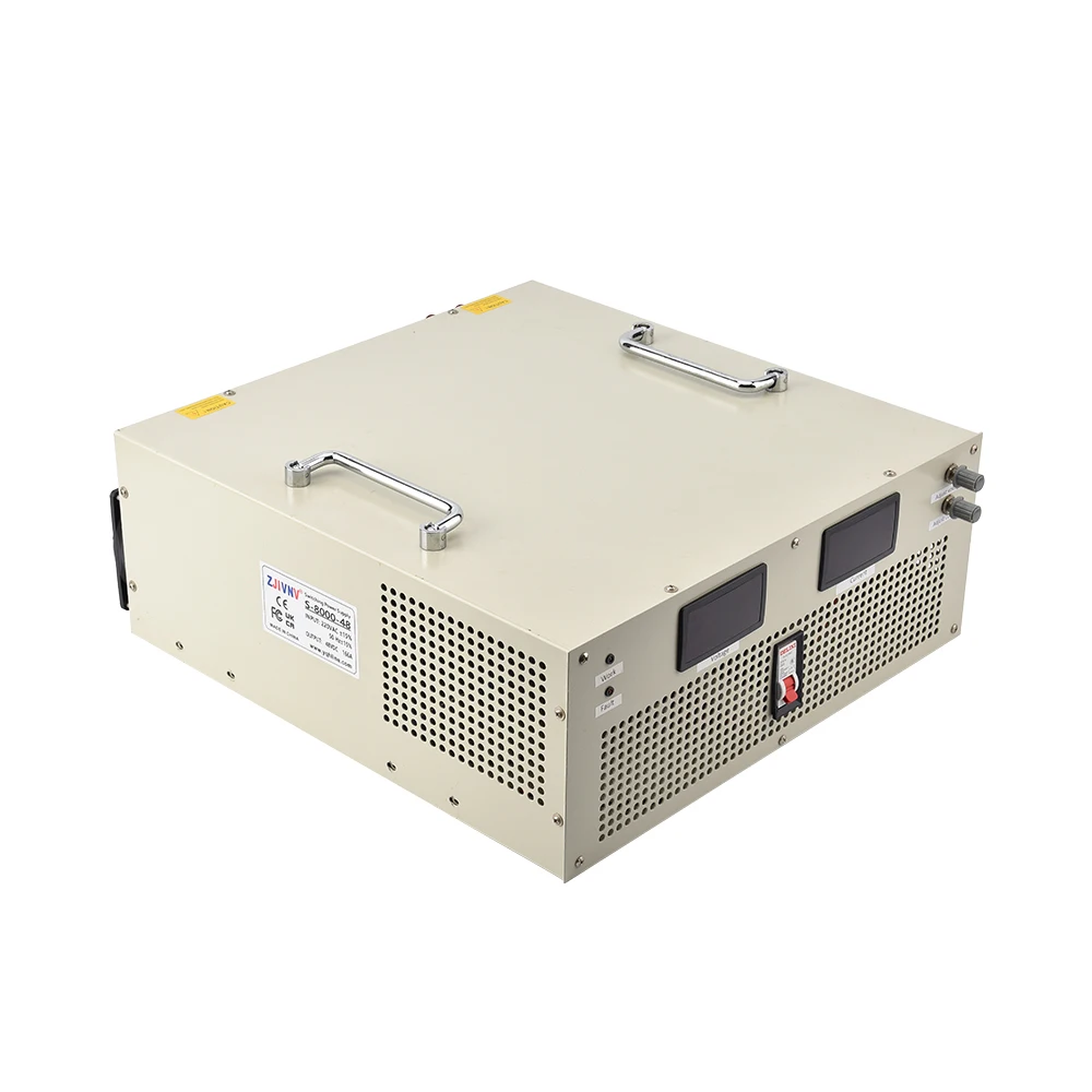 

8000W 0-72V 111A Current&Voltage Adjustable DC Switching Power Supply PSU Input 110/220/380VAC Ac Dc Converter