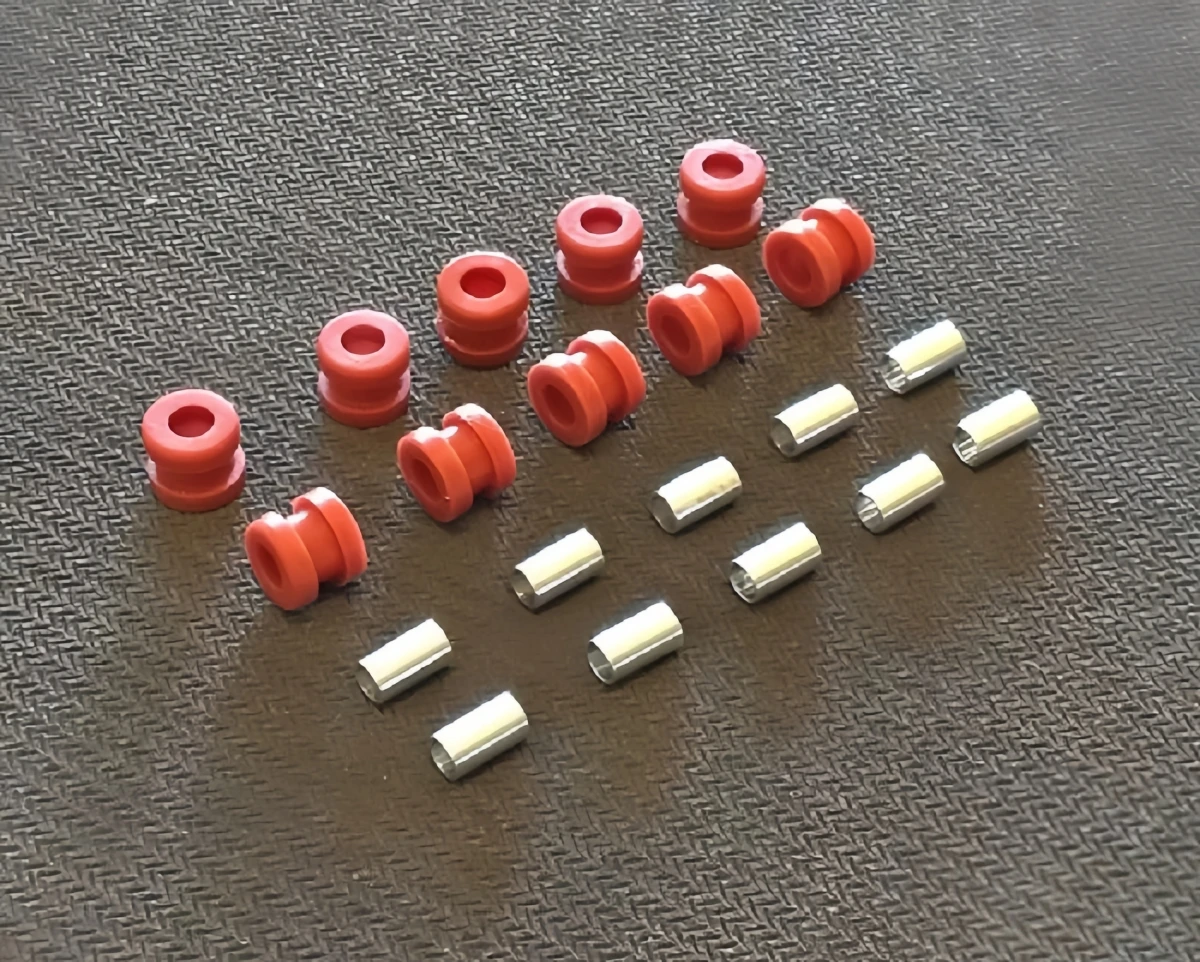

I-Shaped Buffer Rubber kit for Capo JK ACE1 JKMAX Jimny Samurai Sixer1 Scale Rc Car accessories