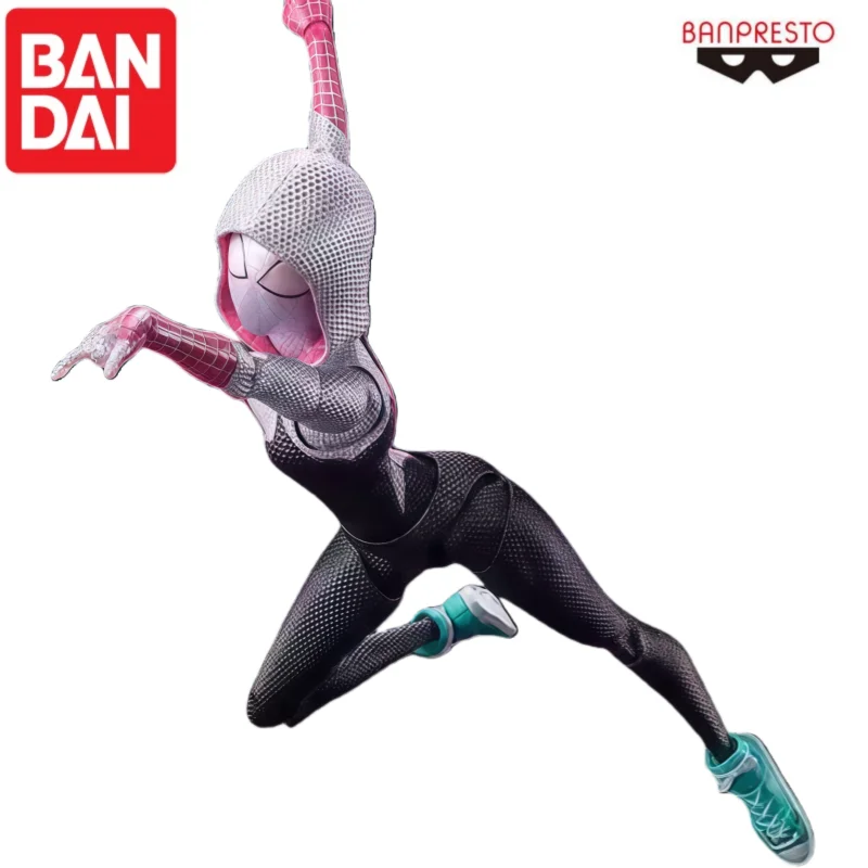 

В наличии Bandai Original S H F Человек-Паук Экшн Гвен Стейси Фигурка Модель Кукла Совершенно новые в штучной упаковке Гаражные украшения Коллекционная