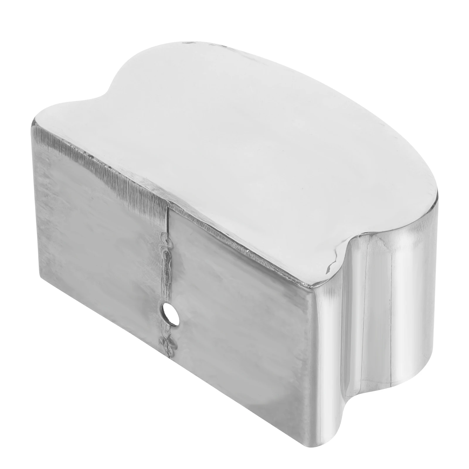 

Stainless Steel Handrail End Cap Durable Metal Rail Fittings Caps For Stairs Outdoor Indoor Home Use Silver Staircase