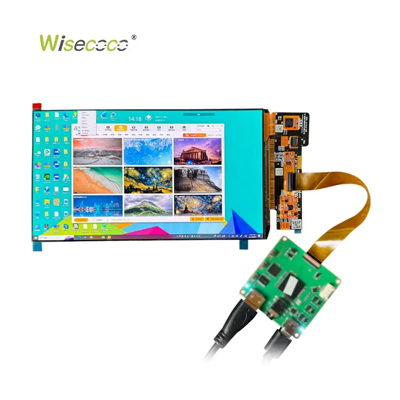 MS7 Inch Amoled Display 165hz High Refresh Rate 850nits Brightness On-cell Touch Function for Gaming 7inch Oled Raspberry Pi