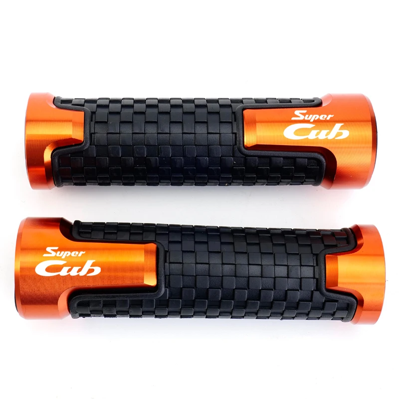 جديد دراجة نارية 3D مقود نهاية الوزن المقود القبضات غطاء التوصيل لهوندا سوبر شبل C70 90 110 C125 CT125 #4